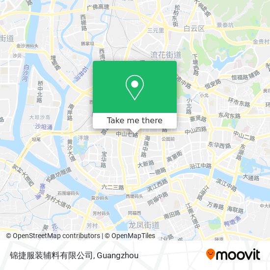 锦捷服装辅料有限公司 map