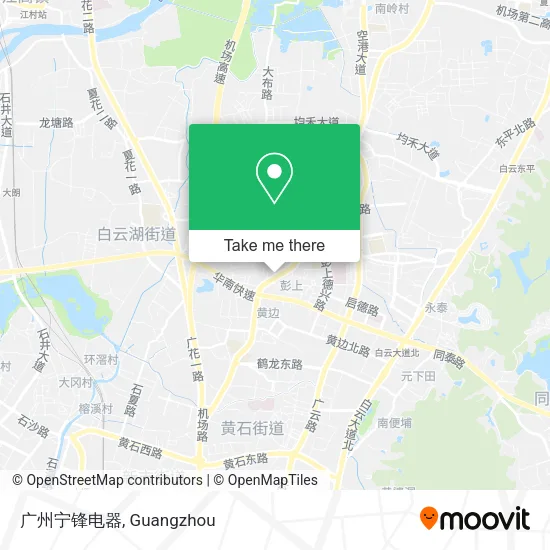 广州宁锋电器 map