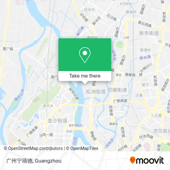 广州宁禧德 map