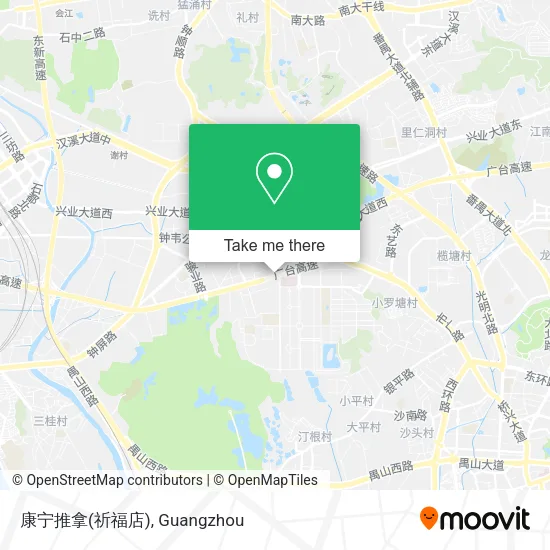 康宁推拿(祈福店) map