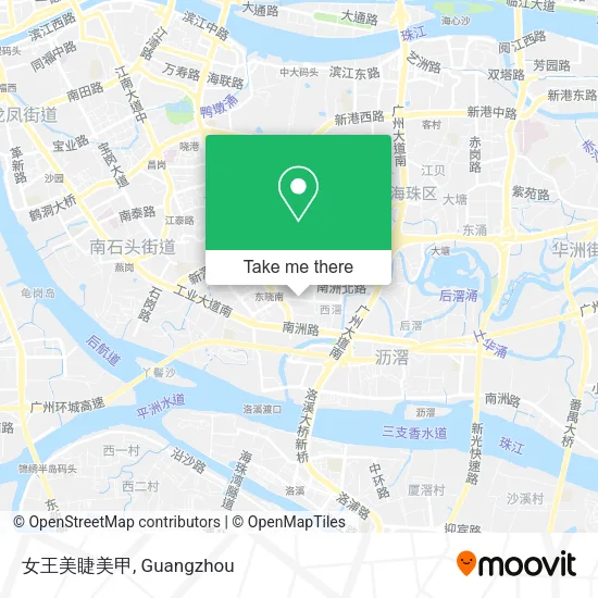女王美睫美甲 map
