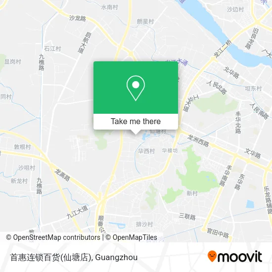 首惠连锁百货(仙塘店) map