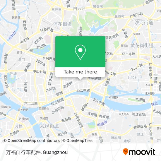 万福自行车配件 map