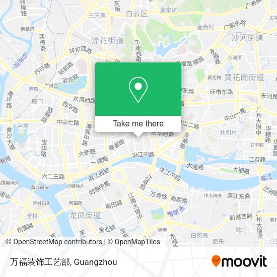 万福装饰工艺部 map