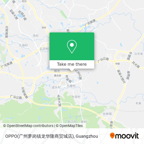 OPPO(广州萝岗镇龙华隆商贸城店) map