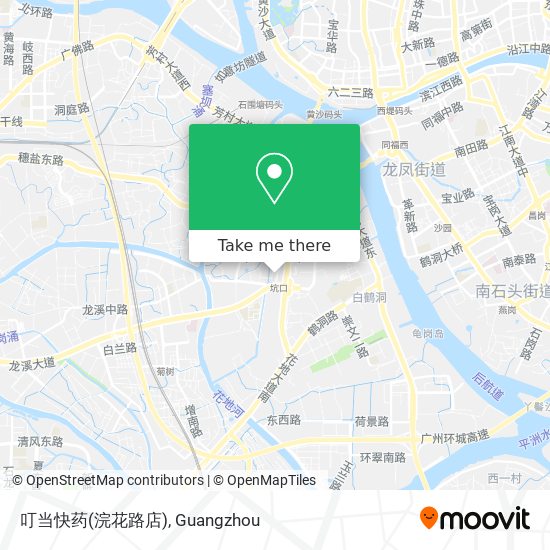 叮当快药(浣花路店) map