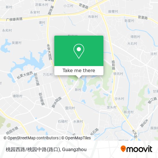 桃园西路/桃园中路(路口) map