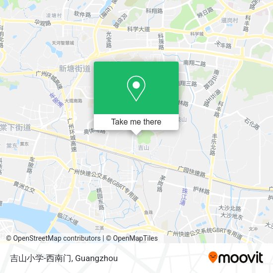 吉山小学-西南门 map