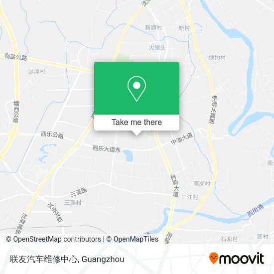 联友汽车维修中心 map