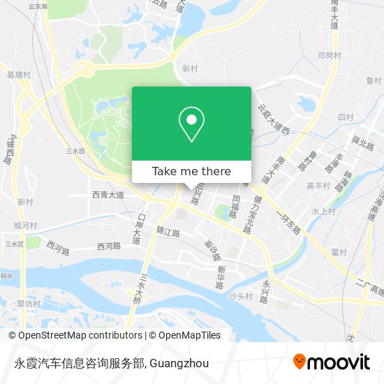 永霞汽车信息咨询服务部 map