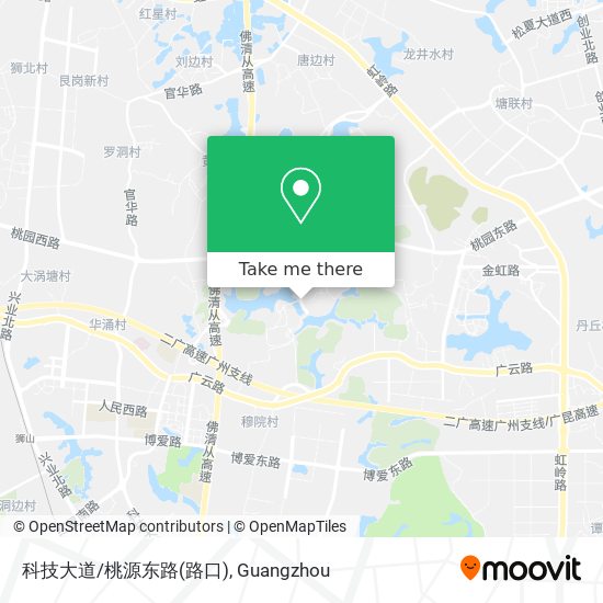 科技大道/桃源东路(路口) map