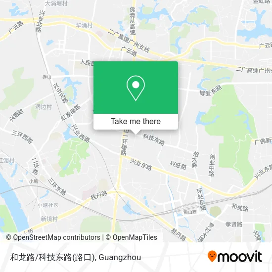 和龙路/科技东路(路口) map