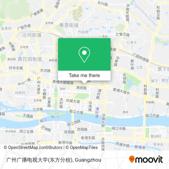 广州广播电视大学(东方分校) map