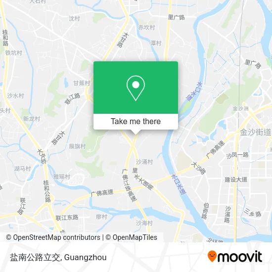 盐南公路立交 map
