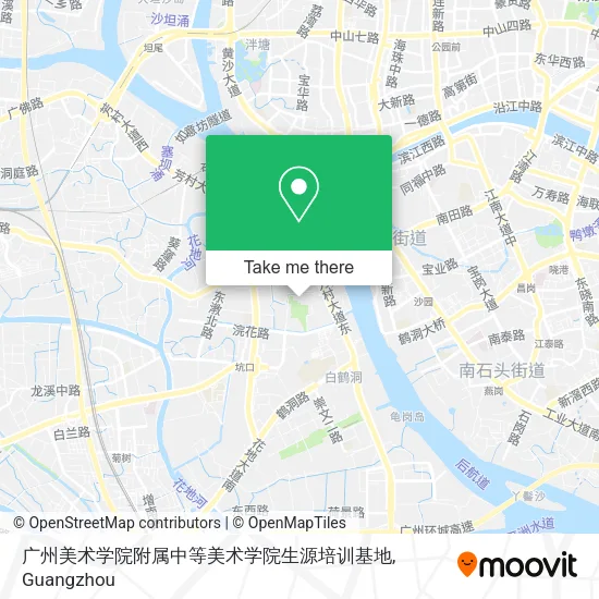 广州美术学院附属中等美术学院生源培训基地 map