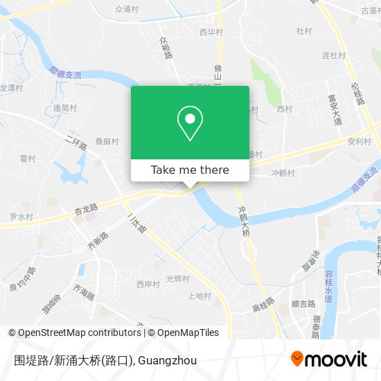 围堤路/新涌大桥(路口) map