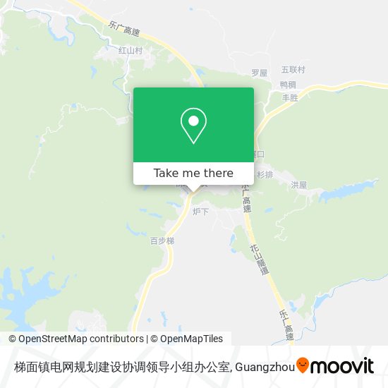 梯面镇电网规划建设协调领导小组办公室 map