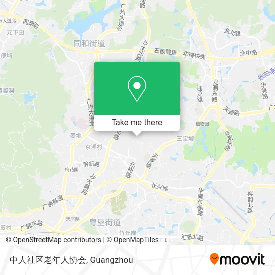 中人社区老年人协会 map