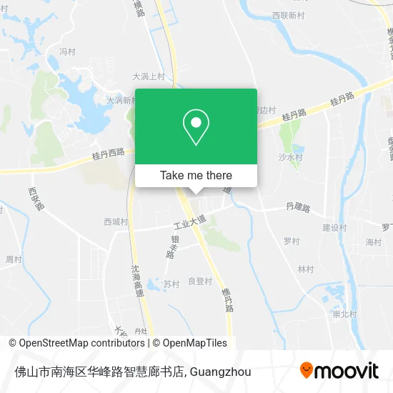 佛山市南海区华峰路智慧廊书店 map