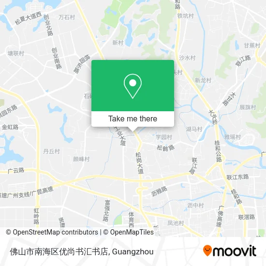 佛山市南海区优尚书汇书店 map