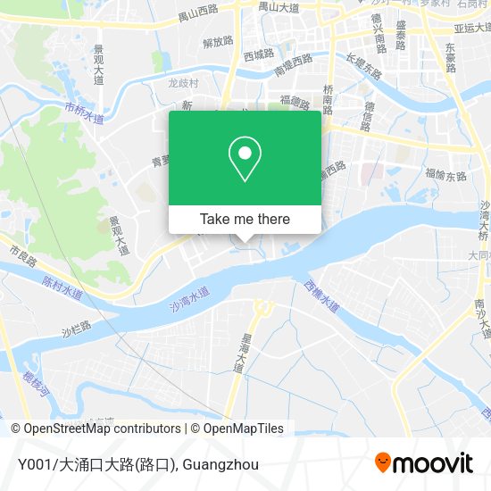 Y001/大涌口大路(路口) map
