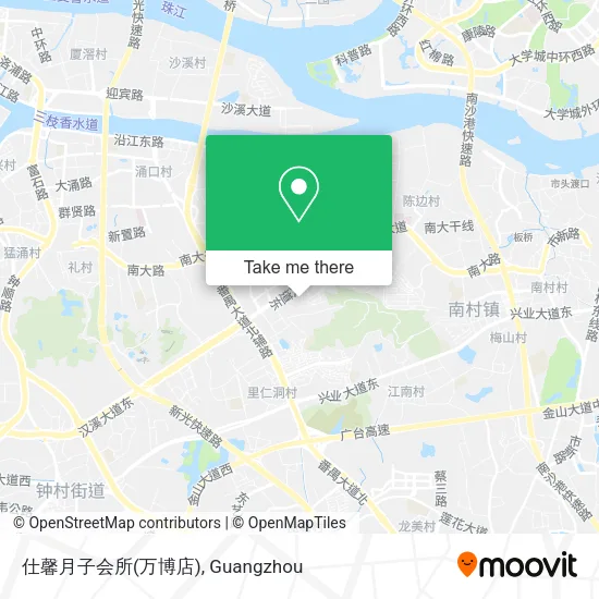 仕馨月子会所(万博店) map