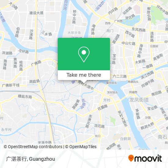 广湛茶行 map