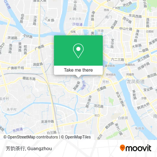 芳韵茶行 map