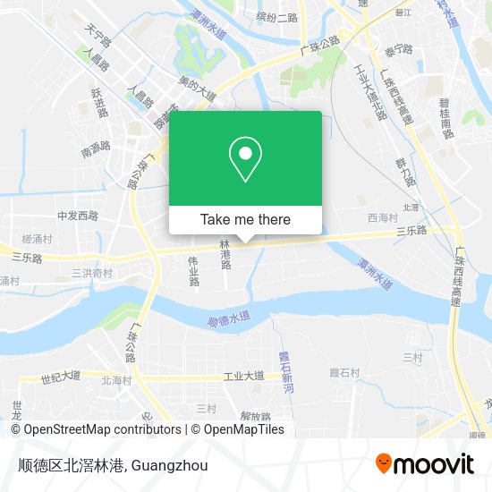 顺德区北滘林港 map