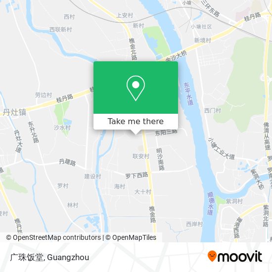 广珠饭堂 map