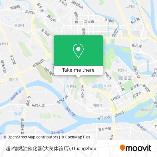 超e德燃油催化器(大良体验店) map