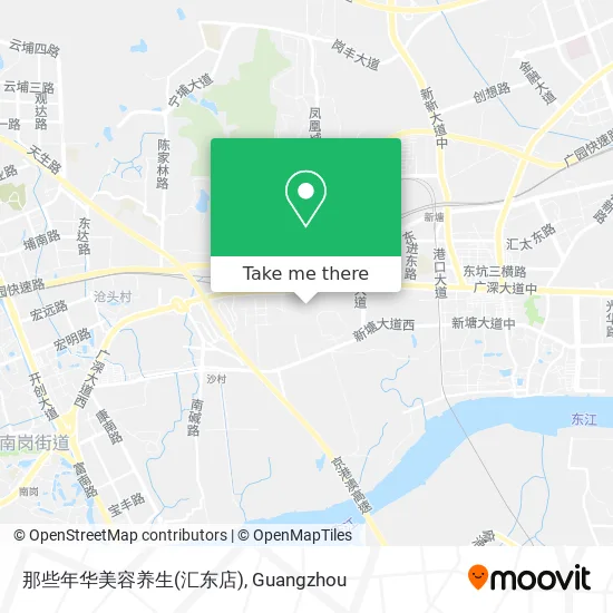 那些年华美容养生(汇东店) map