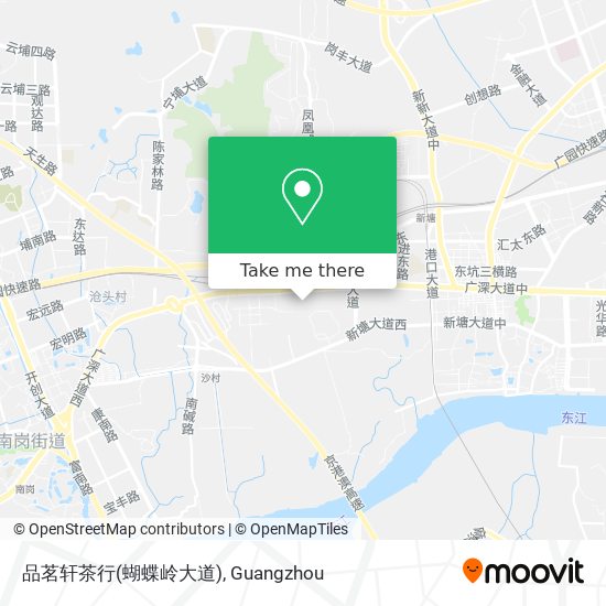 品茗轩茶行(蝴蝶岭大道) map