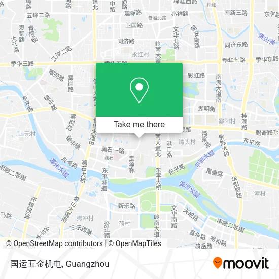 国运五金机电 map