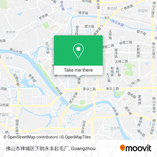 佛山市禅城区下朗永丰起毛厂 map
