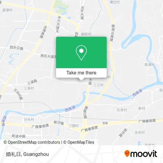 婚礼日 map