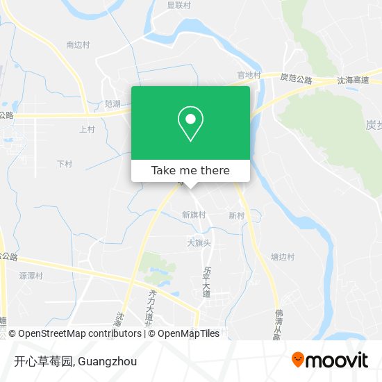 开心草莓园 map