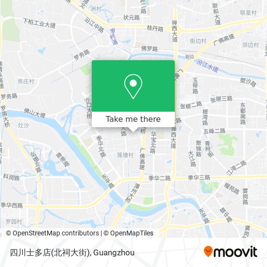 四川士多店(北祠大街) map