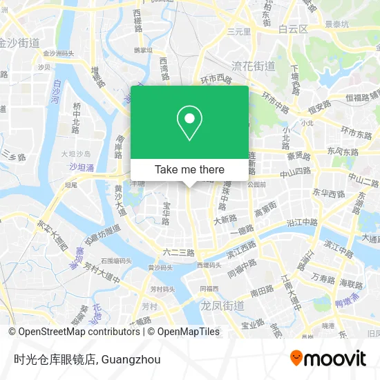 时光仓库眼镜店 map