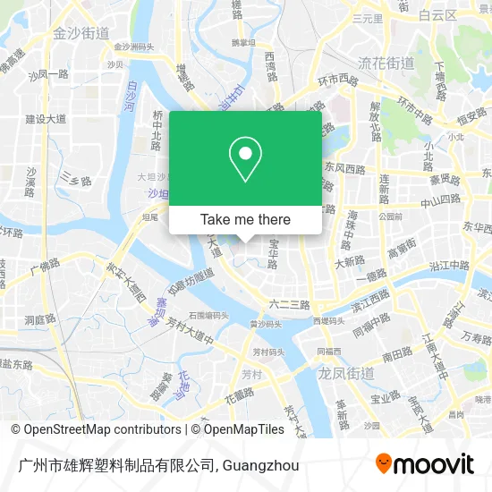 广州市雄辉塑料制品有限公司 map