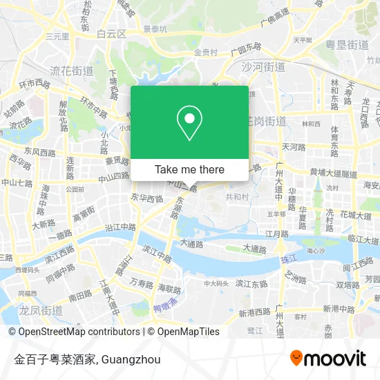 金百子粤菜酒家 map