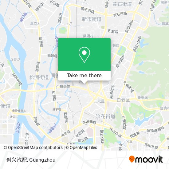 创兴汽配 map