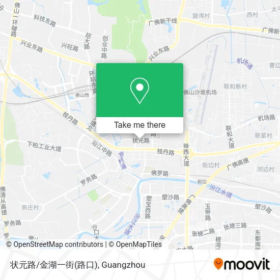 状元路/金湖一街(路口) map
