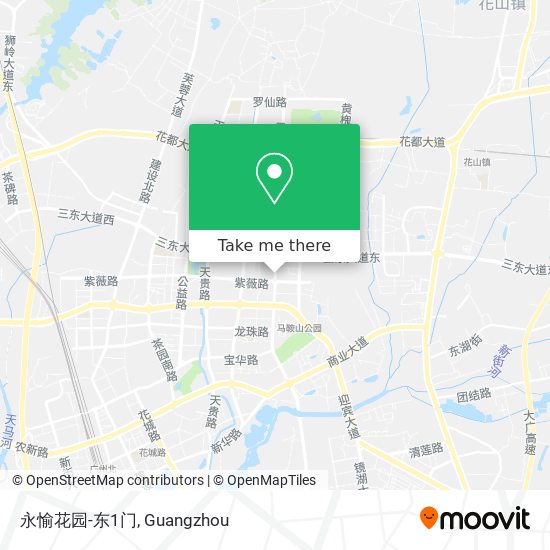 永愉花园-东1门 map