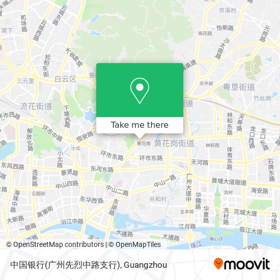 中国银行(广州先烈中路支行) map