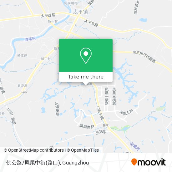 佛公路/凤尾中街(路口) map
