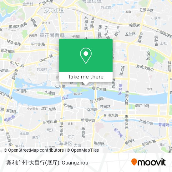 宾利广州-大昌行(展厅) map