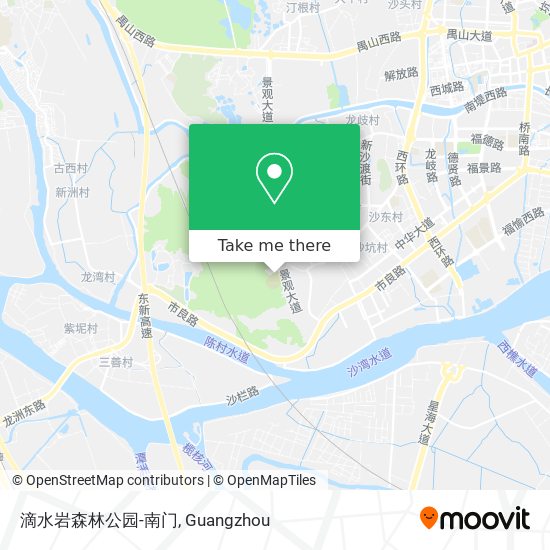 滴水岩森林公园-南门 map