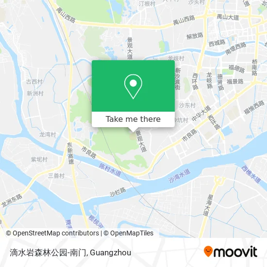 滴水岩森林公园-南门 map