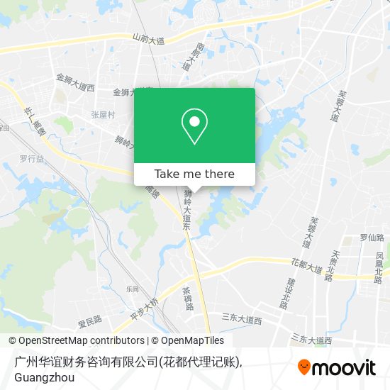 广州华谊财务咨询有限公司(花都代理记账) map